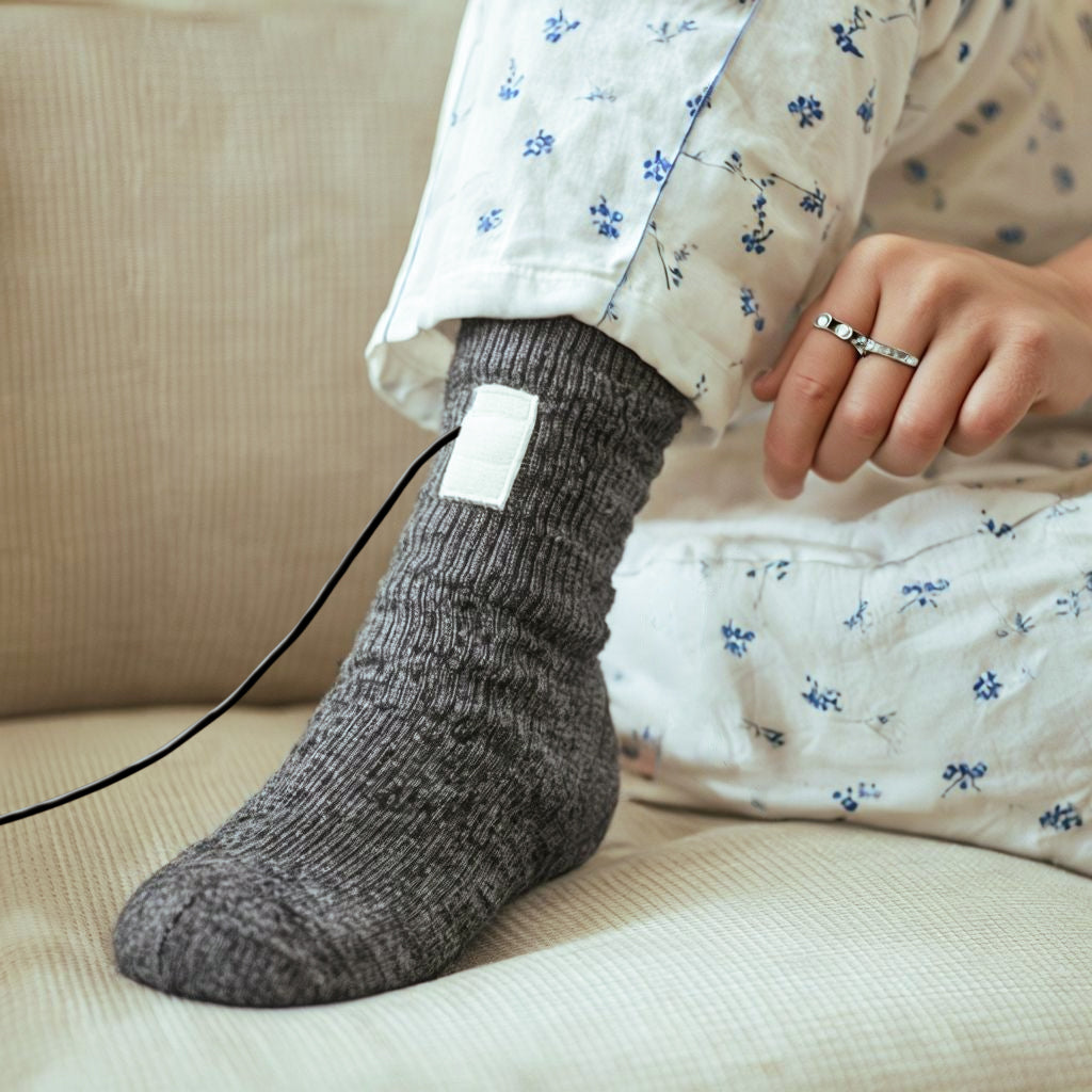 Grounding Socks Kit – Earthing Socks with Grounding Cord (Unisex)