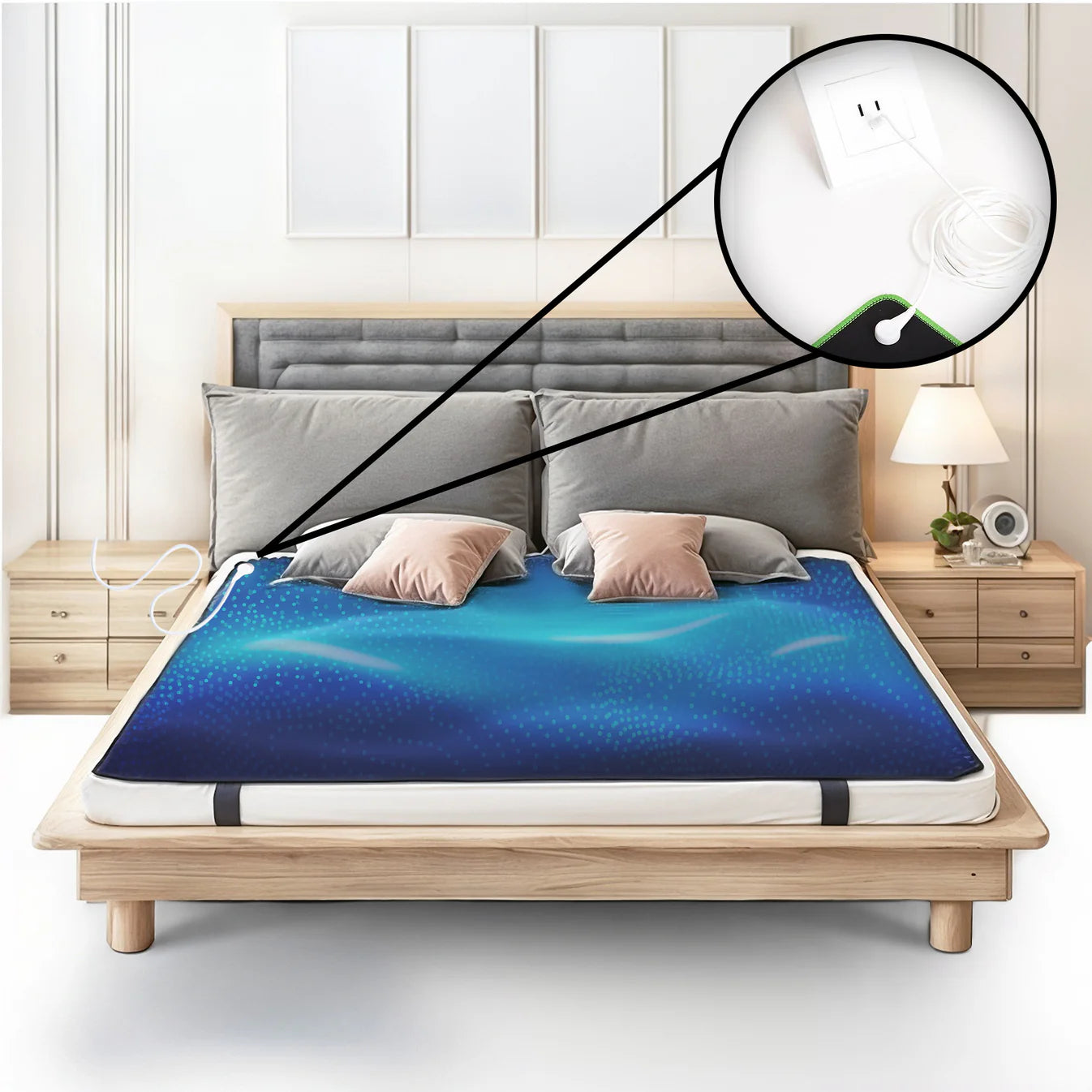 Grounding and Earthing Mat for Bed – Designed for Comfort and Wellness