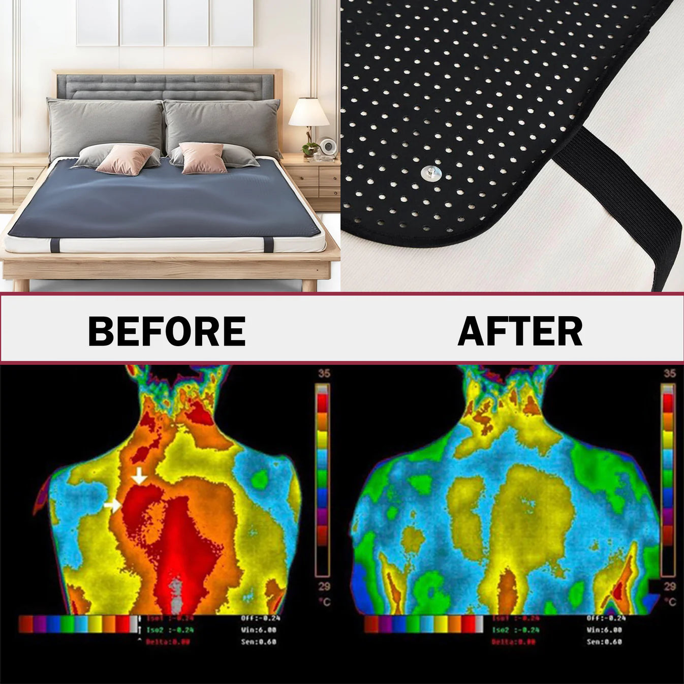 Grounding and Earthing Mat for Bed – Designed for Comfort and Wellness